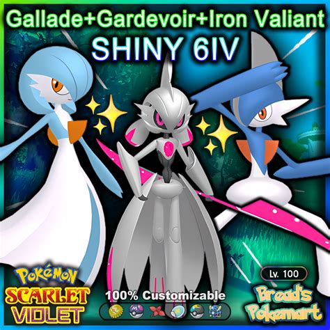 shiny gallade vs gardevoir.